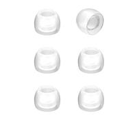 JVC EP-FX2S-B Small Silicone Replacement Earpieces (3 Pairs) for JVC Earbuds - S size - (White)