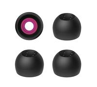 JVC EPFX10 Spiral Dot Earpieces - Set of (4) Ear Tips, Sizes Small Through Large, Fits Many JVC Models (Small-Medium)
