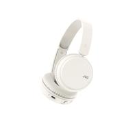 JVC Foldable Bluetooth Headphones with Deep Bass in White JVC White