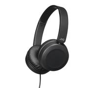 JVC Foldable Lightweight HA-S31M On-Ear Headphones with Built-In Remote, Microphone and Call Handling, Black