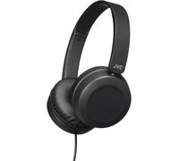 JVC Foldable Lightweight HA-S31M On-Ear Headphones with One Size, Black