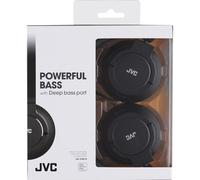 JVC Foldable Lightweight Powerful Bass Over-Ear Headphones - Black
