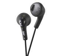 JVC Gumy In-Ear Wired Headphones Earphones Compatible with iPod, iPhone, Samsung - Black