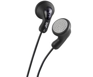 JVC Gumy Stereo In Ear Headphones Olive Black - HAF14BN