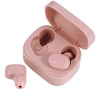 JVC HA-A10T-PU Truly Wireless In-Ear Bluetooth Headphones with Memory Foam Earpieces, Dusty Pink (Waterproof IPX5, 4 + 10 Hours Battery Life)