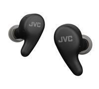 JVC HA-A23T-B Gumy Premium Wireless Earphones with Noise Cancellation, Bluetooth 5.4, Ambient Sound Mode, 26 Hours Battery Life, Translucent Charging Case, USB-C, Black