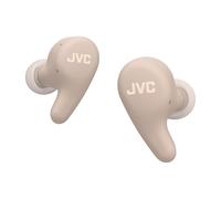 JVC HA-A23T-T Gumy Premium Wireless Earphones with Noise Cancellation, Bluetooth 5.4, Ambient Sound Mode, 26 Hours Battery Life, Translucent Charging Case, USB-C, Brown