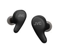 JVC HA-A23T-B Gumy Premium Wireless Earphones with Noise Cancellation, Bluetooth 5.4, Ambient Sound Mode, 26 Hours Battery Life, Translucent Charging Case, USB-C, Black
