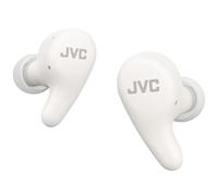 JVC HA-A23T-W Gumy Premium Wireless Earphones with Noise Cancellation, Bluetooth 5.4, Ambient Sound Mode, 26 Hours Battery Life, Translucent Charging Case, USB-C, White