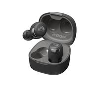 JVC HA-A30T2-B True Wireless Earbuds with Noise Cancelling, Optimised Comfort and Sound Quality, App Control with Multi-Point Connection, Industry-leading Small & Light Design (Black)
