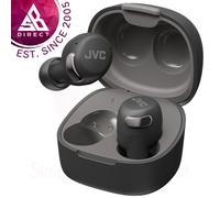 JVC HA-A30T2-B True Wireless Earbuds with Noise Cancelling, Optimised Comfort and Sound Quality, App Control with Multi-Point Connection, Industry-leading Small & Light Design (Black)