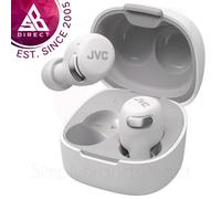 JVC HA-A30T2-W True Wireless Earbuds with Noise Cancelling, Optimised Comfort and Sound Quality, App Control with Multi-Point Connection, Industry-leading Small & Light Design (White)
