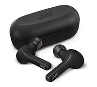 JVC HA-A7T-B Fully Wireless Earbuds, Weight: 0.1 oz (4.8 g), Small, Lightweight, Body Up to 15 Hours Playtime, Waterproof for Daily Use, Bluetooth Ver5.0 Compatible, Black