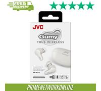 JVC HA-A7T2 Gumy Wireless Bluetooth Earbuds - White 100% ORIGINAL ⭐⭐⭐⭐⭐