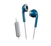 JVC HA-F19M-AH-E In-Ear Headphones with Headset Function, Blue/Gray