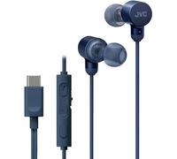 JVC HA-FR29UC-A in Blue USB Type C Lightweight Comfortable Wired Headphones, Hi