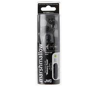 JVC HA-FR38M-B-E Marshmallow Custom Fit In-Ear Headphone with Remote and Microphone - Black, 6.0 cm*31.0 cm*19.0 cm