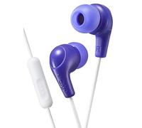 JVC HA-FX65M Violet Gumy Plus Headphones with Microphone HAFX65M