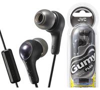 JVC HA-FX7M BLACK Gumy In-ear Headphone with Remote & Microphone /Brand New