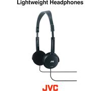 JVC Wired Lightweight Headphones - Black, HA-L50-B-E
