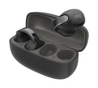 JVC HA-NP1T-B Wireless Open Ear Headphones, Up to 24h Battery, Lightweight, Waterproof IPX4, Touch Control - Black