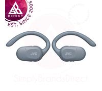 JVC HA-NP40T-A Nearphones Wireless Open-Ear Headphones│IPX4│Touch Control│Blue