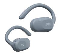 JVC HA-NP40T-A Nearphones Wireless Open-Ear Headphones with Pivot Motion Ear Hooks, Bluetooth 5.4, 26 Hours Playtime - Blue