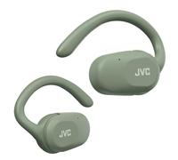 JVC HA-NP40T-G Nearphones Wireless Open-Ear Headphones with Pivot Motion Ear Hooks, Bluetooth 5.4, 26 Hours Playtime - Green