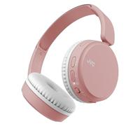 JVC HA-S36W-P Wireless Bluetooth On-Ear Headphones, 35 hours of wireless listening time, Soft ear-pads for a secure and comfortable fit, Bass boost function for dynamic bass sound (on/off) (Pink)