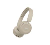 JVC HA-S59W-C Wireless Headphones with 50 Hour Battery, Soft Ear Pads, Foldable Design, Bluetooth 5.3, Multipoint, App EQ & Microphone - Matt Beige