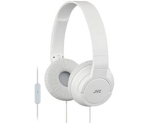 JVC HA-SR185 - mobile headsets (Binaural, White, Head-band, Wired, 500 mW, 3.5 mm (1/8"))