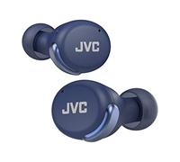 JVC HA-Z330T-A Compact True Wireless Earbuds Active Noise Cancelling Lightweight Stylish Design BT 5.2 Waterproof (IPX4) 21 Hours Playtime Low Latency Mode for Games (Blue)