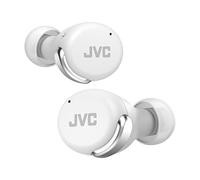 JVC HA-Z330T-W - Compact True Wireless Earphones, Active Noise Cancelling, Lightweight, Stylish Design, BT 5.2, Waterproof (IPX4), 21 Hours Playtime, Low Latency Mode for Games, (White)