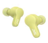 JVC HA-Z77T-G Gumy True Wireless Bluetooth Earbuds, Maximum 24 hours of playtime, Quick Charge, Single ear use, IPX4 water & sweat resistant, Compact charging case (Green)