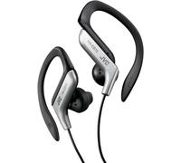 JVC HAEB75SN Sports Earphones with Adjustable Clip - Silver
