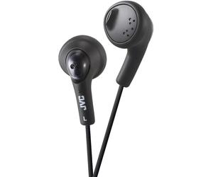 JVC HAF160B Gumy Ear Bud Headphone Black One Size,