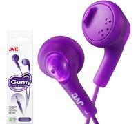 JVC HAF160V Gumy Ear Bud Headphone Violet