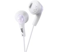 JVC: HAF160WK GUMY EARBUD HEADPHONES COCONUT WHITE