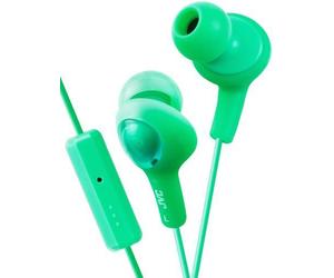 JVC: HAFR6GKX GUMY PLUS EARBUDS MIC REMOTE GREEN
