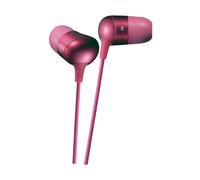 JVC HA-FX35-P-E Marshmallow Headphones with Brushed Aluminium Effect - Pink
