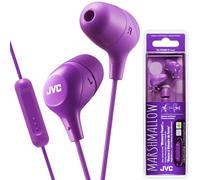 JVC HAFX38MV Marshmallow Earphones With Microphone & In-line Remote (Violet)
