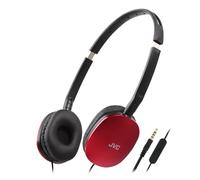 JVC HAS160MR Flats Foldable and Compact Headphones in Glossy Trendy Colour, w...