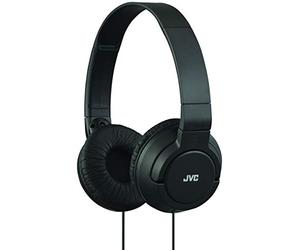 JVC HAS180B The Amazing On-Ear Headphones, Black