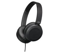 JVC Powerful Sound HA-S31M Wired On-Ear Stereo Headphones. Remote & Mic. Black.