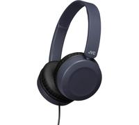JVC Foldable Headphones with Remote Mic│Built-in Microphone│Powerful Sound│Blue