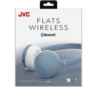 JVC Headsets Flat Wireless Bluetooth Headphones HA-S22WA - Blue