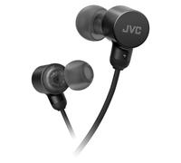JVC HA-FR29UC-B in Black USB Type C Lightweight Comfortable Wired Headphones, Hi-Res Audio, Microphone & Volume Control, IPX2 Rated, D/A Converter Minimises Noise & Sound Degradation