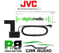 JVC KD-DB97BTE Car Radio Stereo Glass Mount SMB DAB+ Digital Aerial CT27UV62