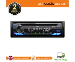 JVC KD-T922BT CD MP3 USB Stereo Bluetooth Spotify iPhone Ready Tuner