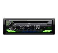 JVC KD-TD91BTS Bluetooth Car Stereo Receiver with USB Port - 2-Line LCD Display, AM/FM Radio - CD and MP3 Player - Amazon Alexa Enabled - Single DIN - 13-Band EQ (Black)